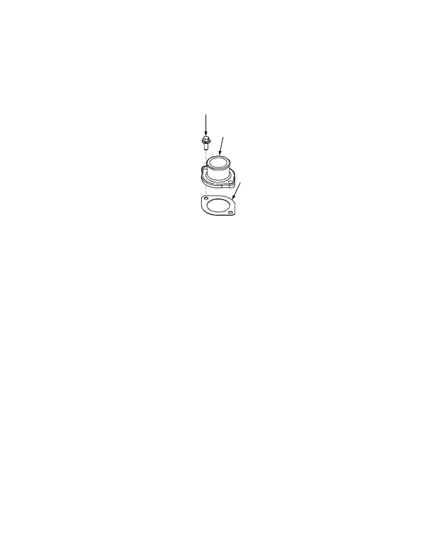 WATER OUTLET CONNECTION