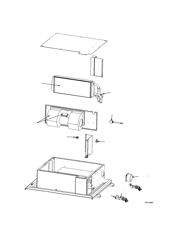  EUROPE HEATER ASSEMBLY WITH THREE-FAN CONDENSER SYSTEM