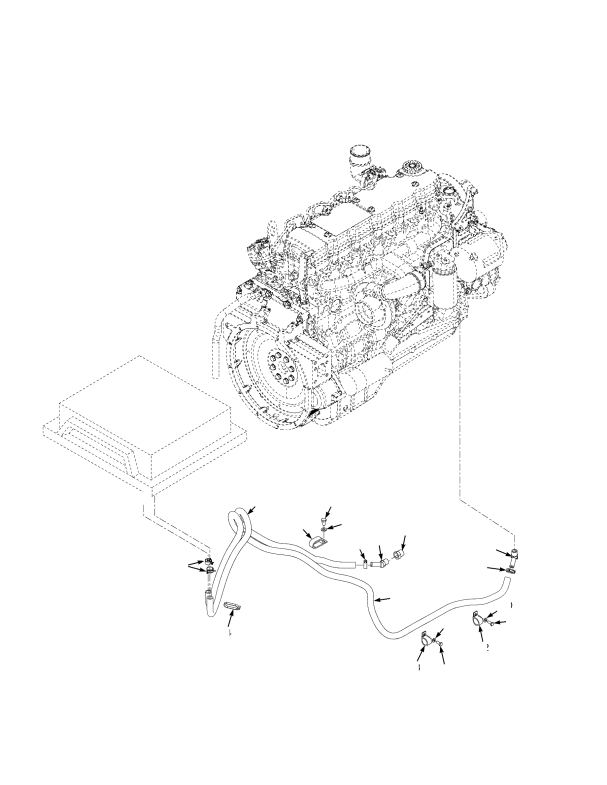  EUROPE HEATER HOSES DIESEL ENGINE