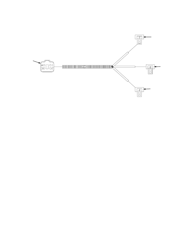 WIRE HARNESS WINDOW WASH PUMPS