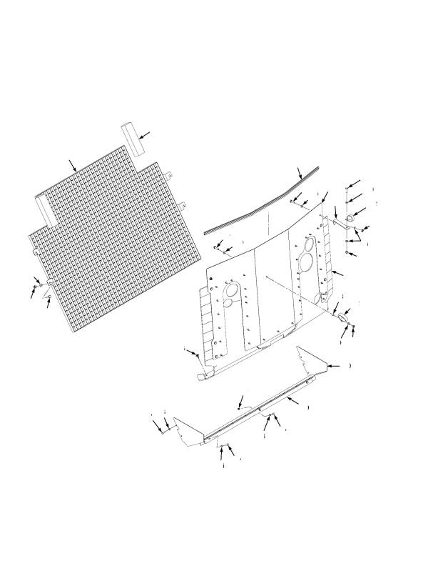 RADIATOR SCREEN STAGE