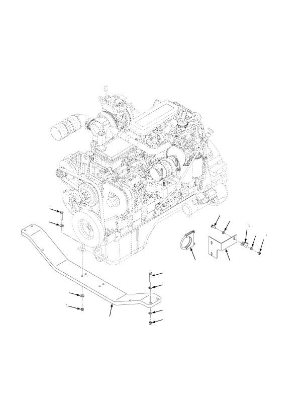 ENGINE MOUNTING STAGE