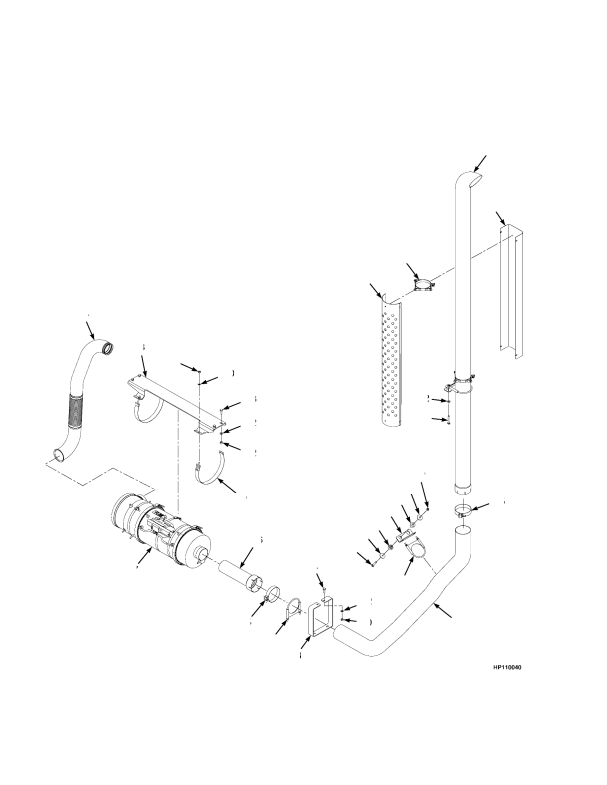 EXHAUST SYSTEM STAGE