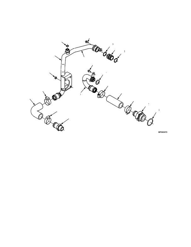 EXHAUST PLUMBING  WATER RECIRCULATION