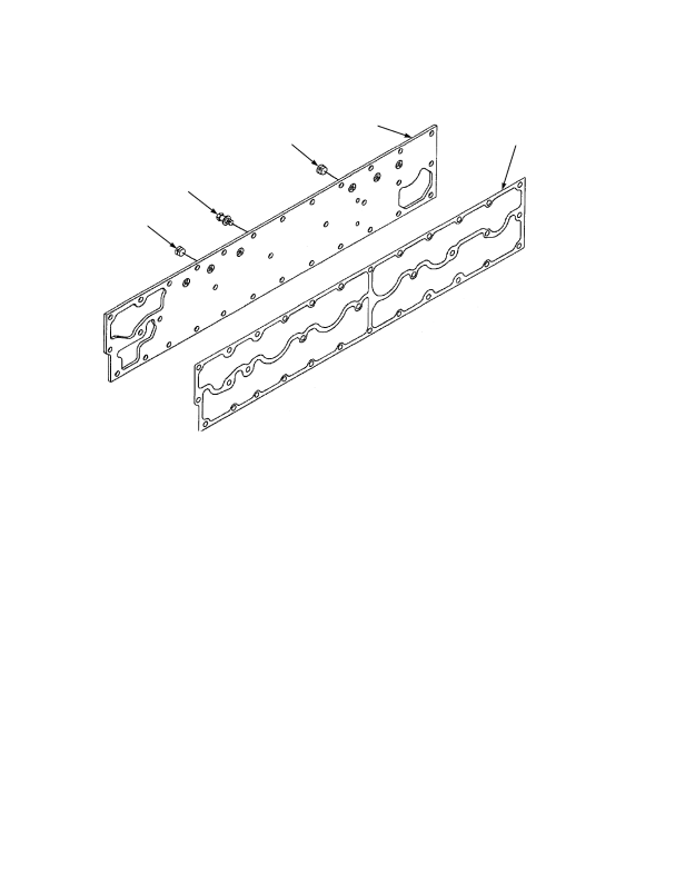 OIL COOLER WATER PLUMBING TIER