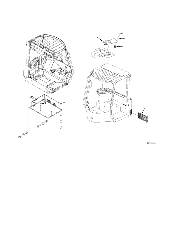 HEATER AND CONTROL PANEL ASSEMBLIES