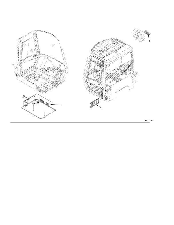 AIR CONDITIONER AND CONTROL PANEL ASSEMBLIES