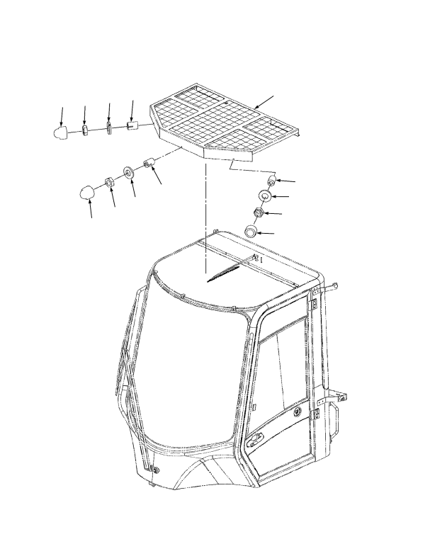 OVERHEAD GUARD WIRE MESH