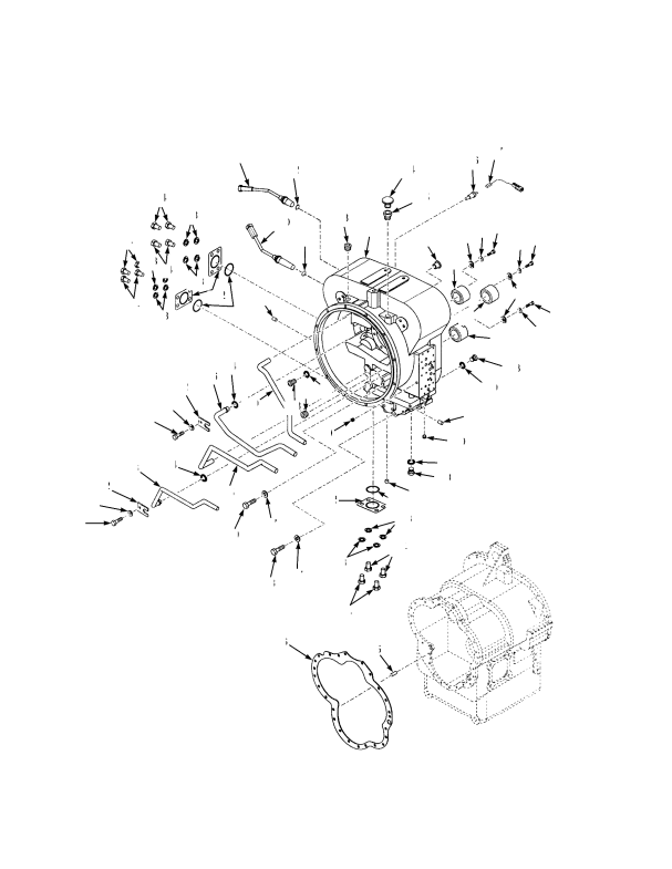 TRANSMISSION TORQUE CONVERTER HOUSING