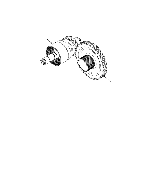 TRANSMISSION FIRST SPEED GEARS