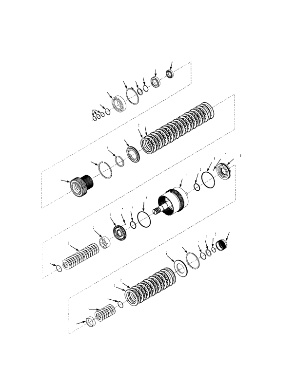 TRANSMISSION REVERSE AND SECOND CLUTCH SHAFT