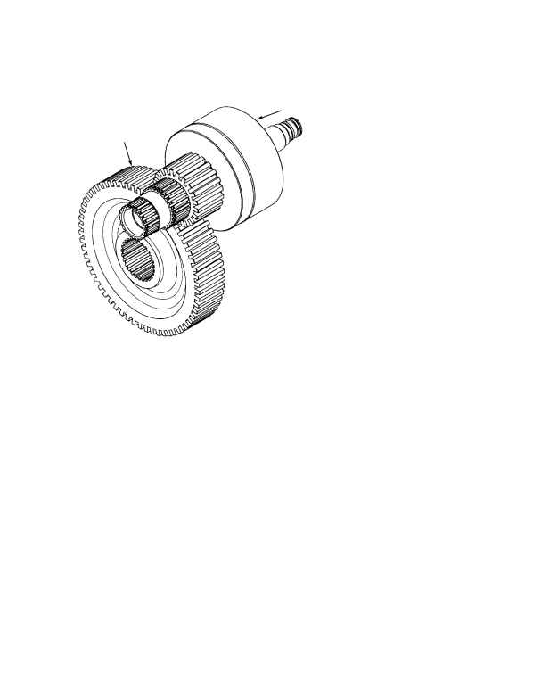 TRANSMISSION FIRST SPEED SHAFT AND IDLER GEAR