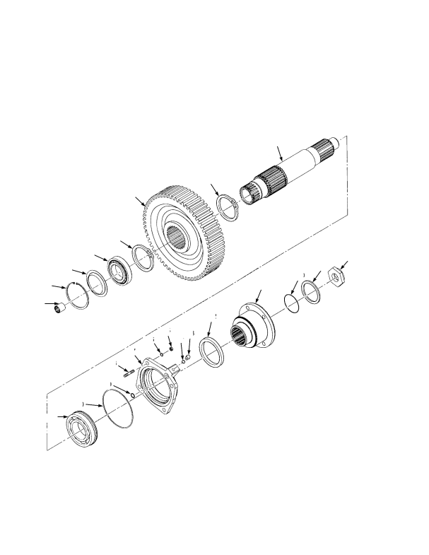 TRANSMISSION OUTPUT SHAFT