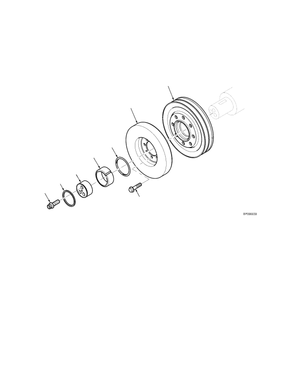FRONT DRIVE PULLEY TIER II ENGINE