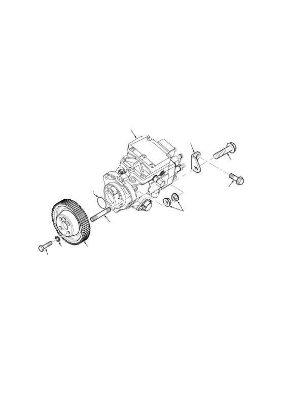 FUEL INJECTION PUMP AND GEAR TIER II ENGINE