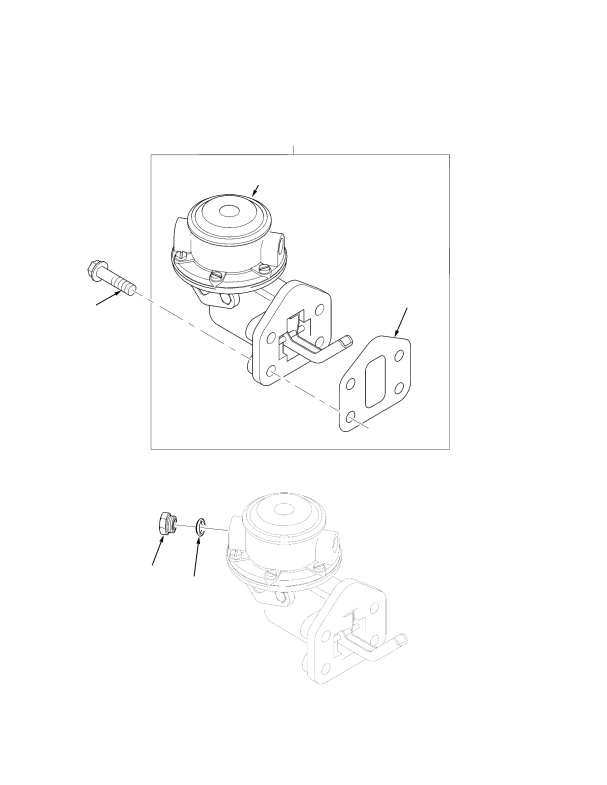 LIFT PUMP ASSEMBLY TIER II ENGINE