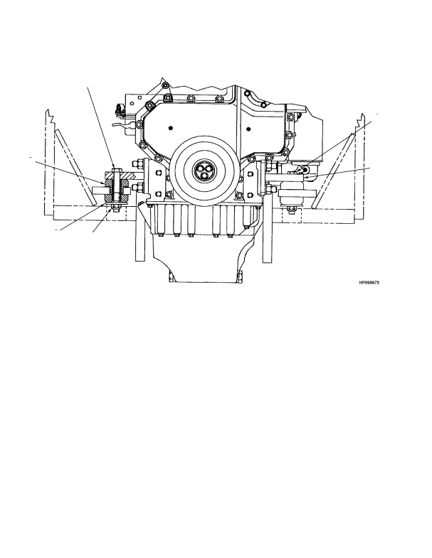 ENGINE MOUNT PERKINS DIESEL