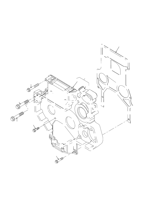 TIMING CASE PERKINS DIESEL
