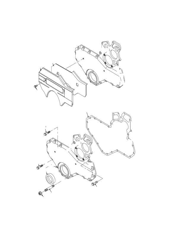 TIMING COVER PERKINS DIESEL