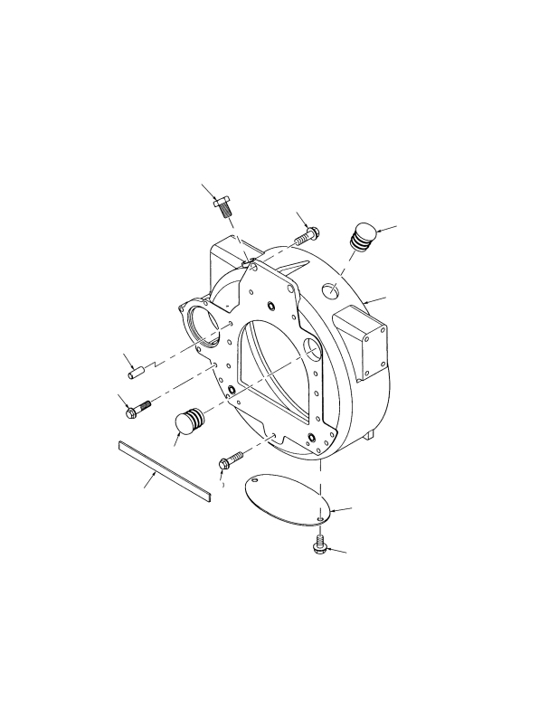 FLYWHEEL HOUSING PERKINS DIESEL