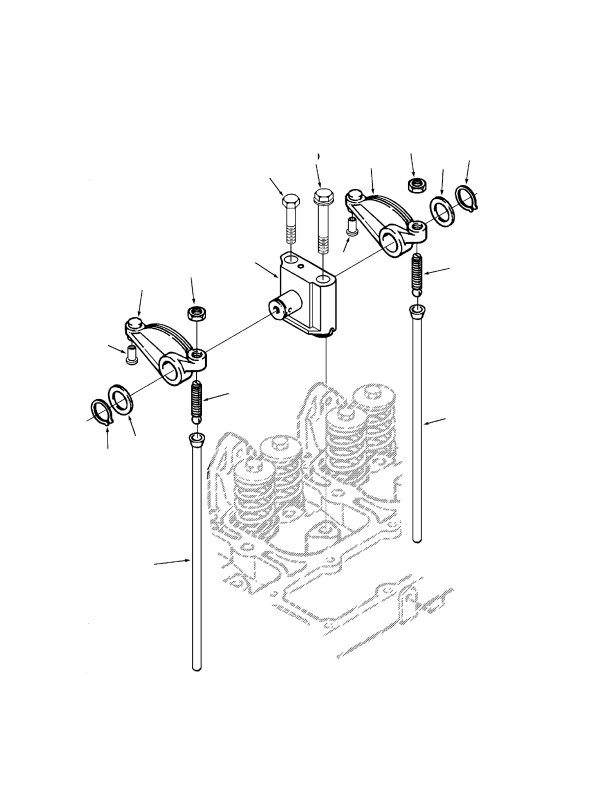 ROCKER LEVERS CUMMINS LPG
