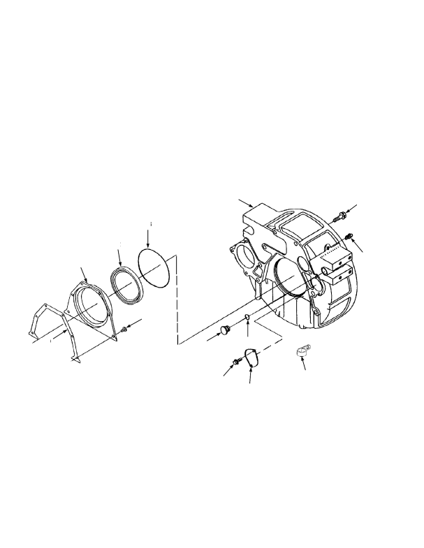 FLYWHEEL HOUSING CUMMINS LPG