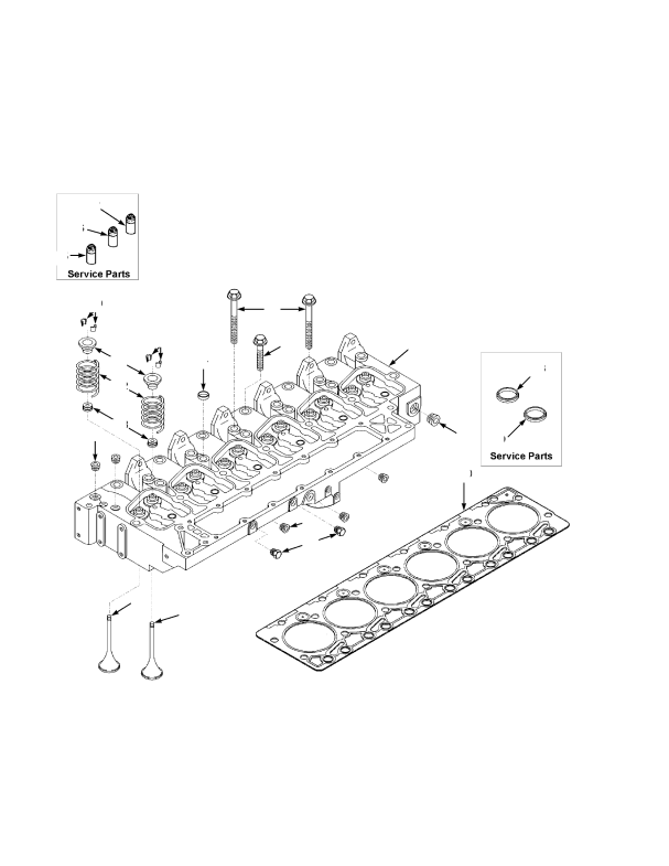 CYLINDER HEAD CUMMINS LPG