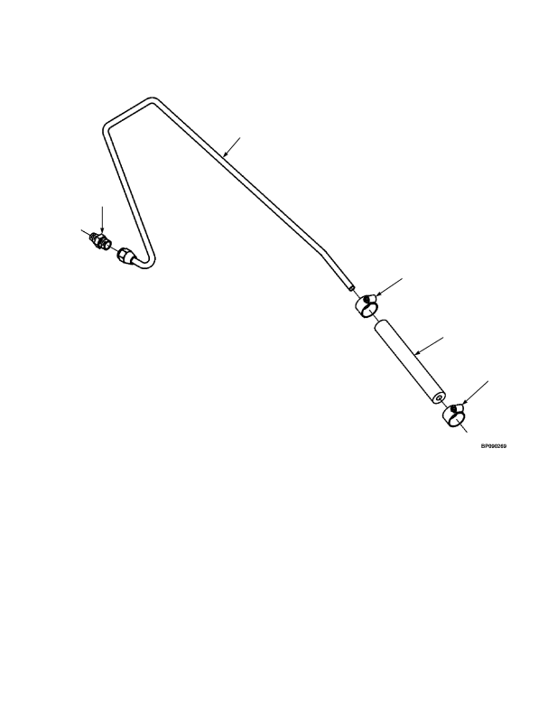 EXHAUST GAS SENSOR PLUMBING CUMMINS LPG
