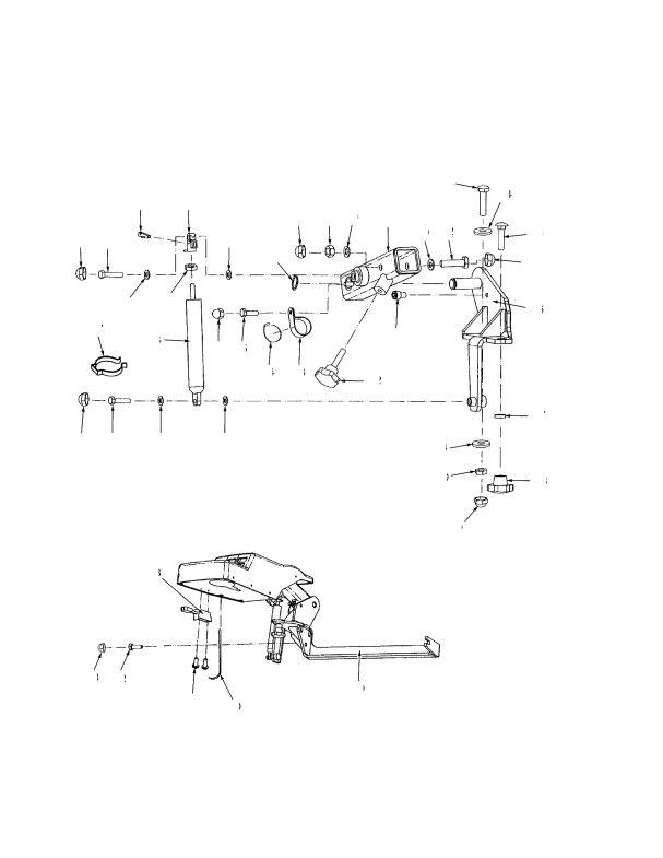 SEAT ARMREST PIVOT ARM ASSEMBLY