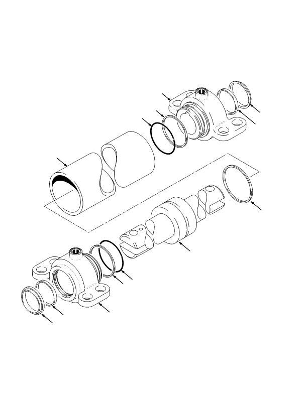 STEERING CYLINDER (-> S/N F019E02109D)