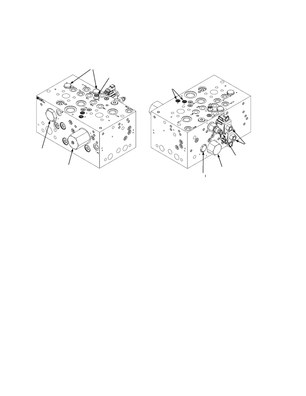 HYDRAULIC CONTROL VALVE DRY BRAKE THREE AND FOUR SLICES -> HIC MID-INLET BLOCK ASSEMBLY
